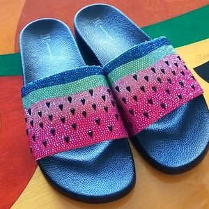 INC "WATERMELON SLIDES", SIZE 11